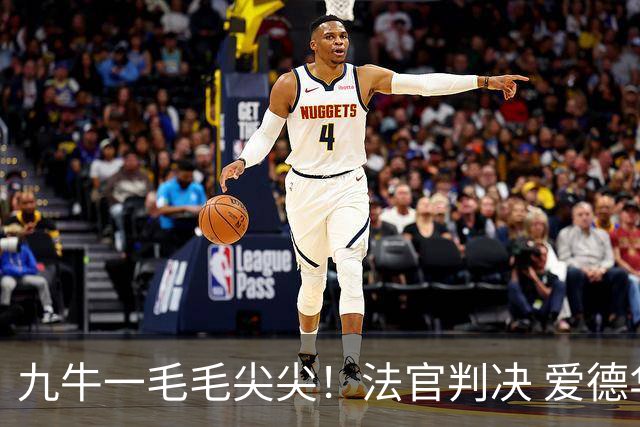 九牛一毛毛尖尖！法官判决 爱德华兹每月需支付3222美元抚养费